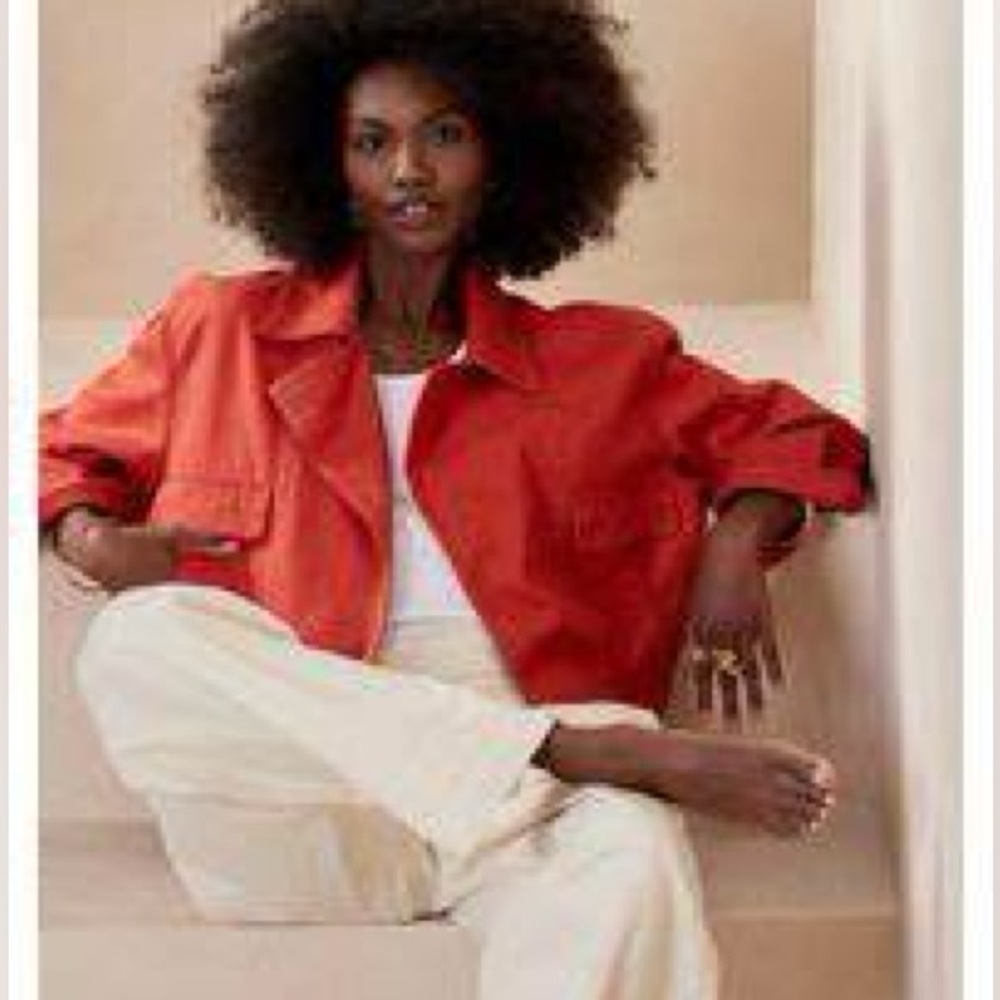 Banana Republic Amelia Flight Jacket